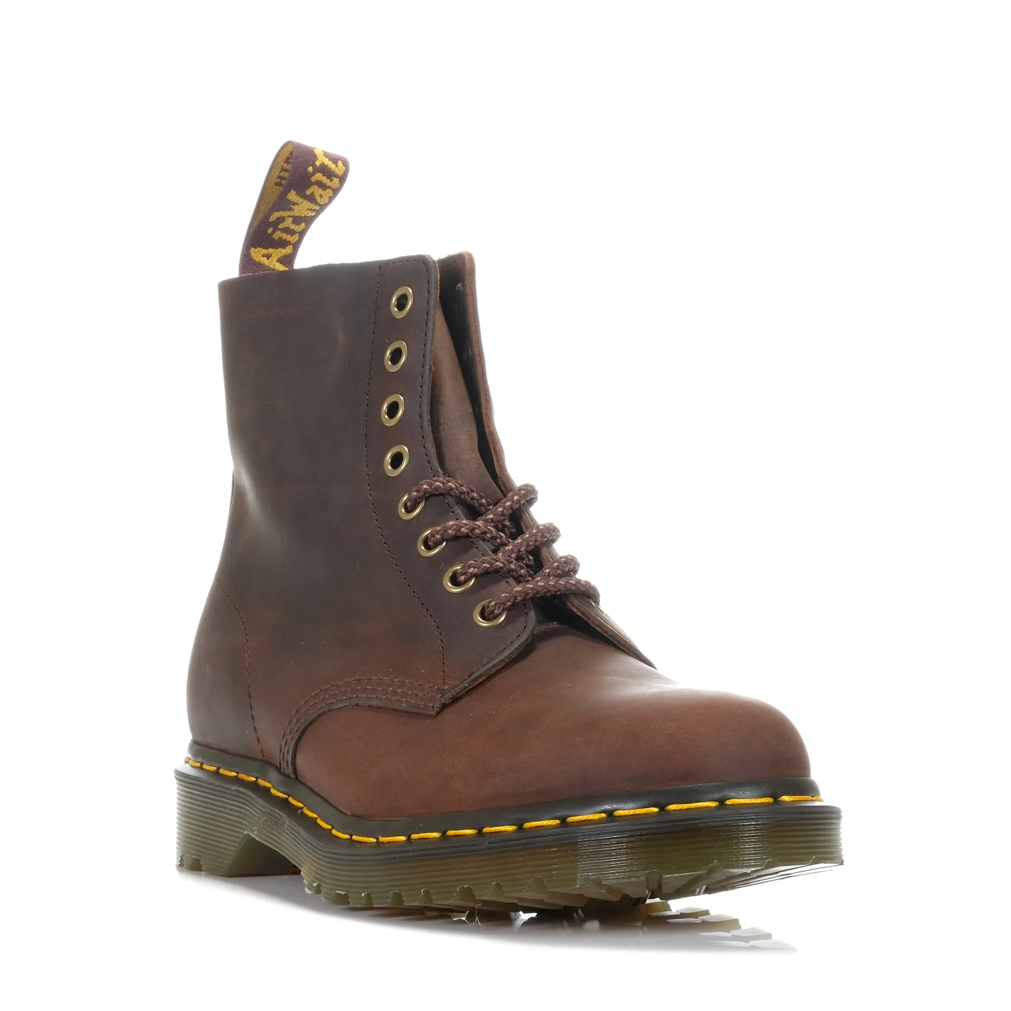 Active Support Dr Martens 1460 Pascal Chestnut Brown Waxed