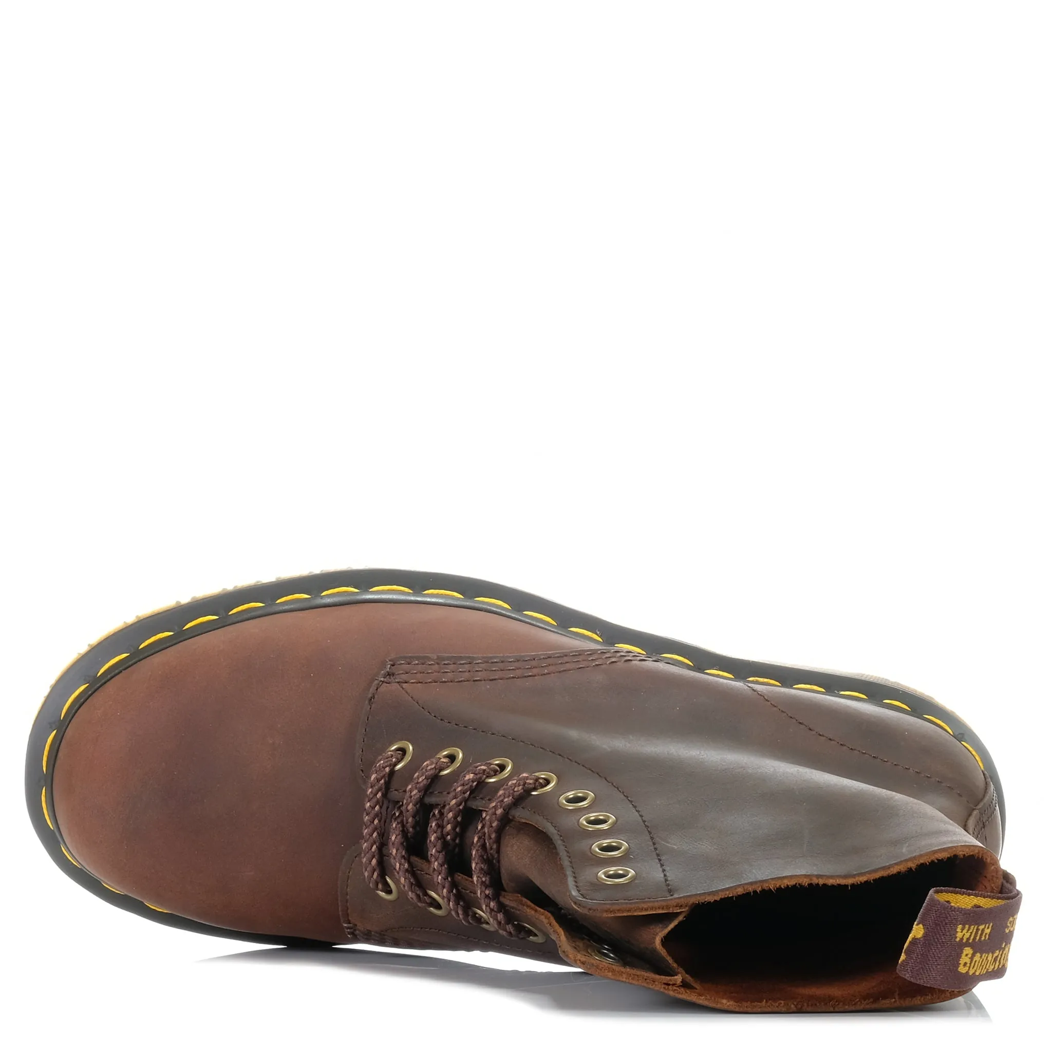 Active Support Dr Martens 1460 Pascal Chestnut Brown Waxed