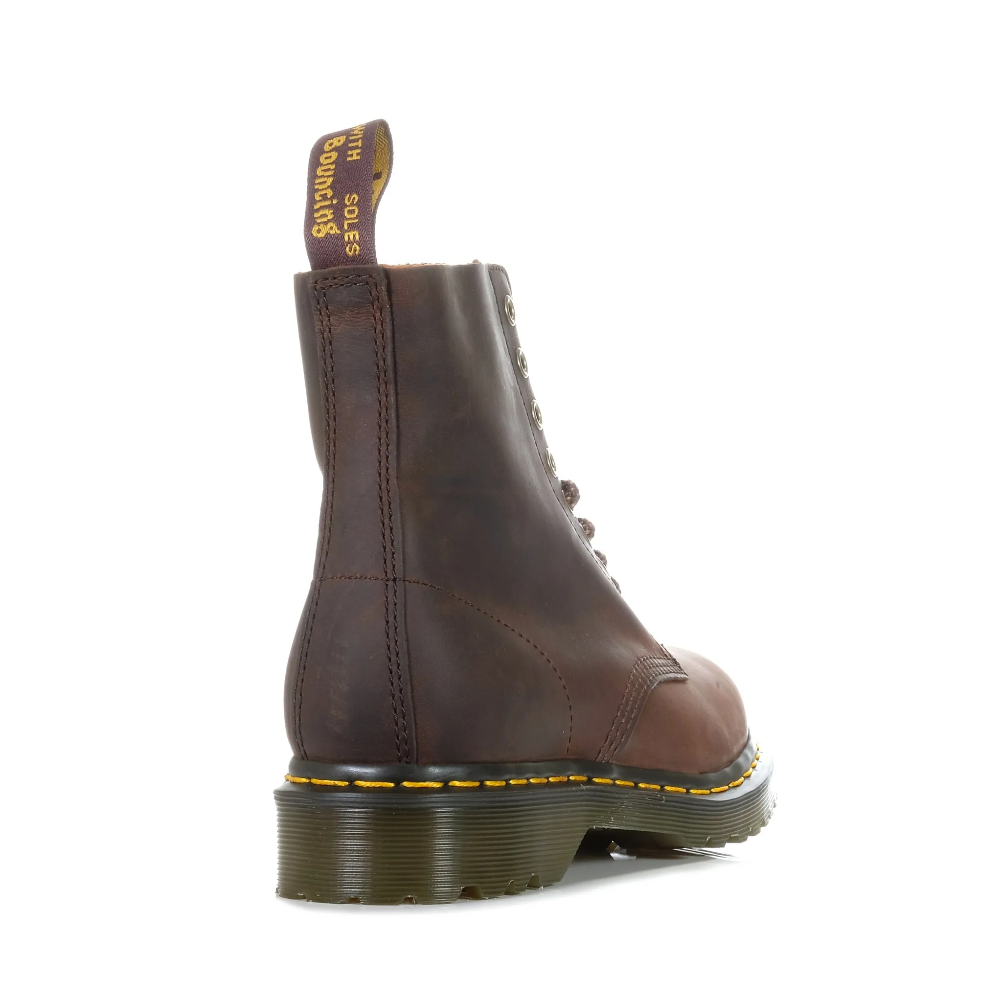 Active Support Dr Martens 1460 Pascal Chestnut Brown Waxed
