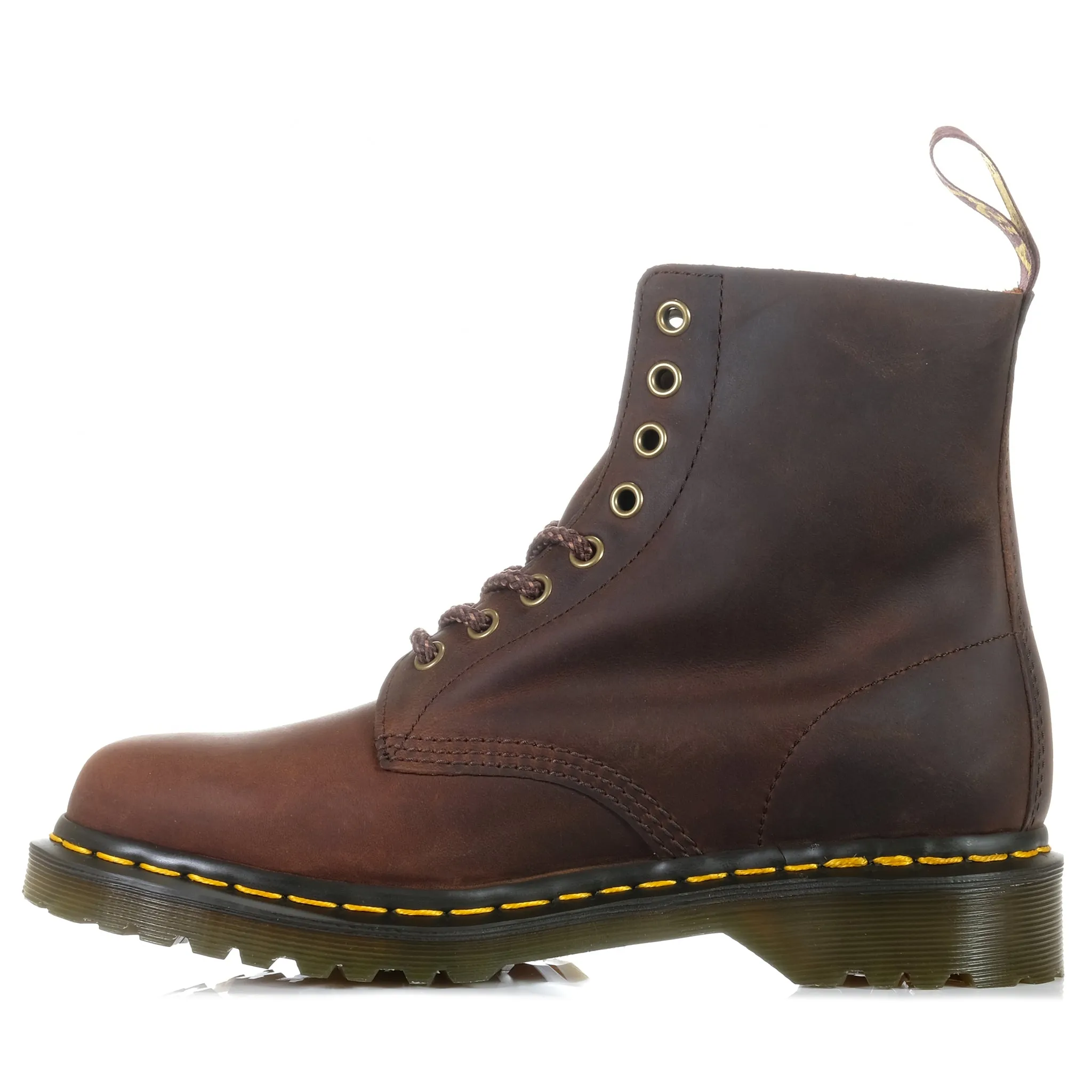 Active Support Dr Martens 1460 Pascal Chestnut Brown Waxed