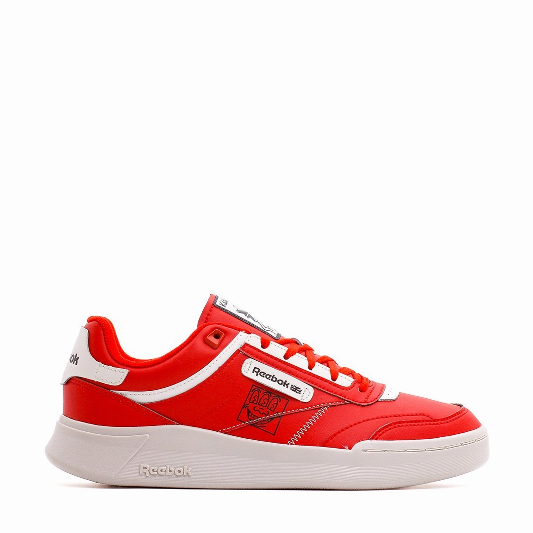 Fashion Comfort Lightweight Upper Reebok Classics Men x Keith Haring Club C Legacy Red Chalk GZ1459