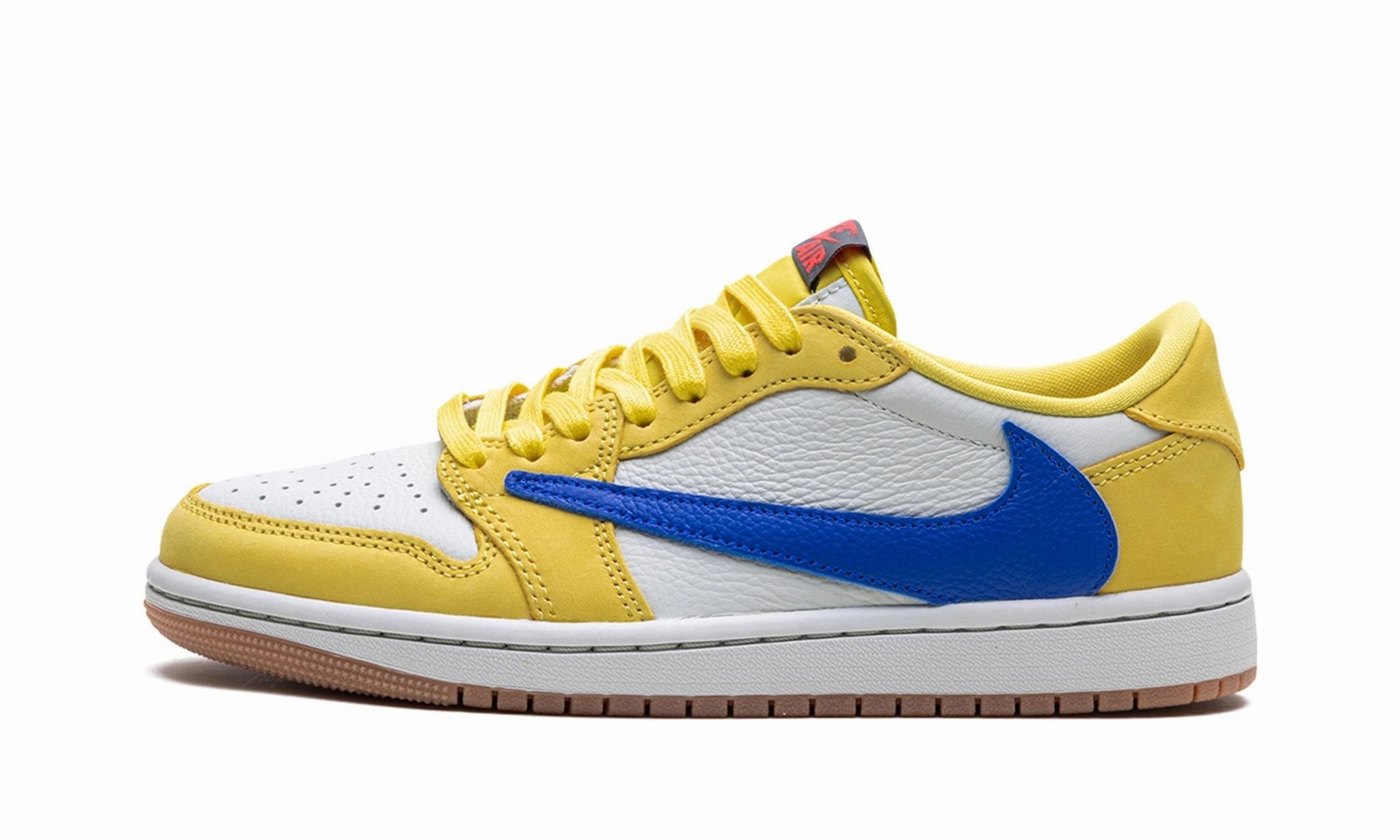 Active Step Glide Move-Out Travis Scott x Wmns Air Jordan 1 Retro Low OG SP 'Canary'