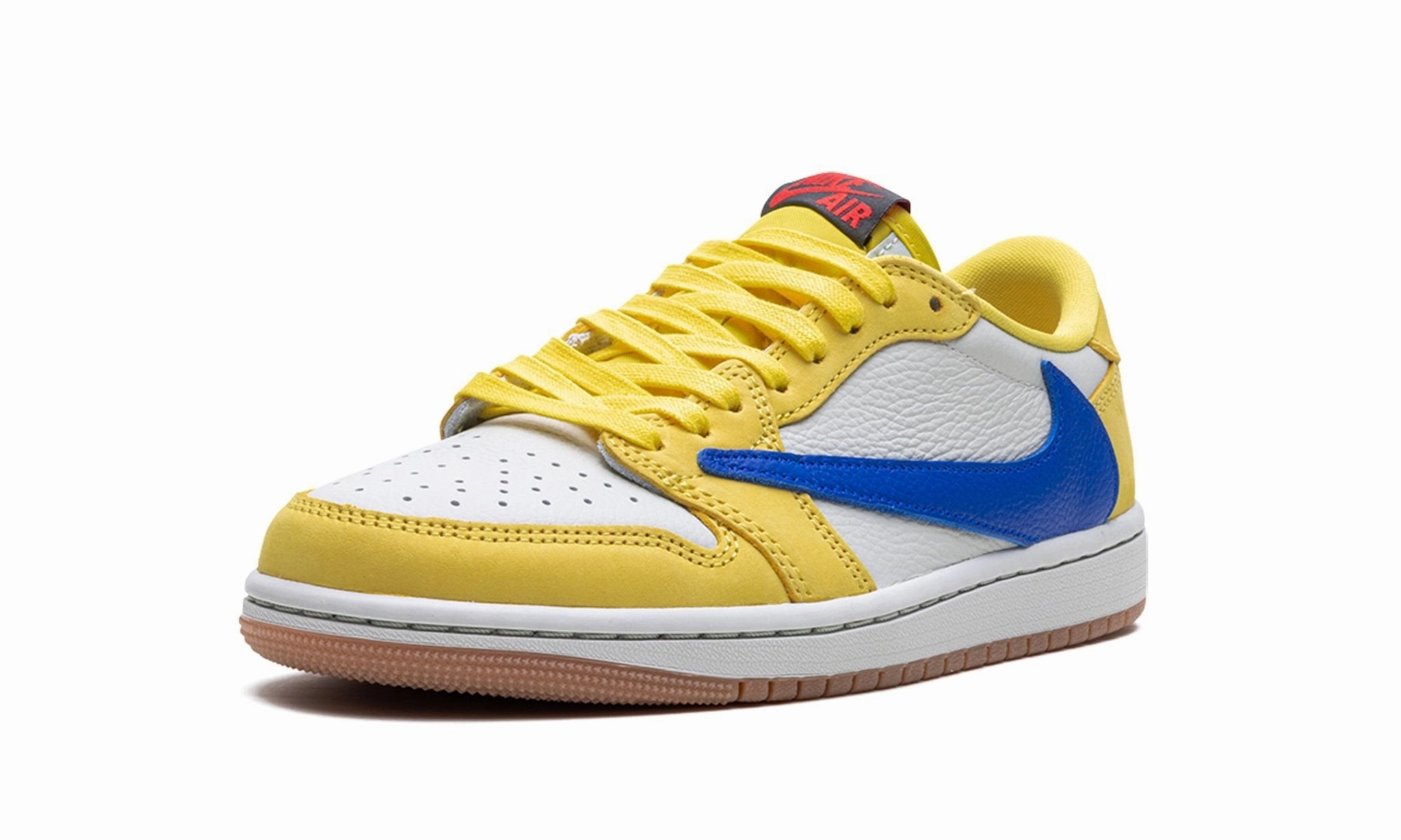 Active Step Glide Move-Out Travis Scott x Wmns Air Jordan 1 Retro Low OG SP 'Canary'