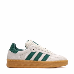 Adidas Men Samba XLG Putty Grey Collegiate Green JI3197 Office Casual