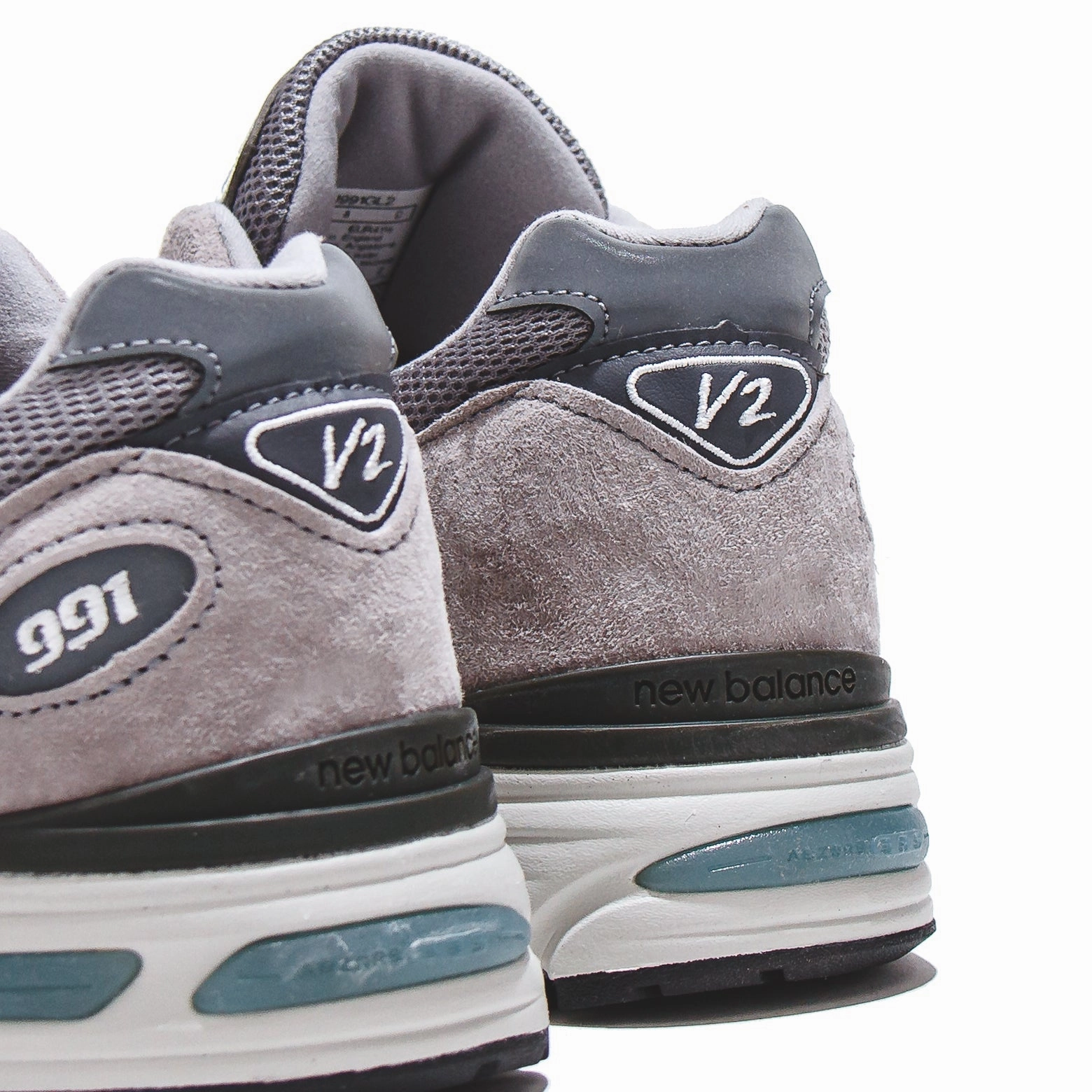 Active Step New Balance Unisex 991v2 Rock Ridge Made In UK U991GL2