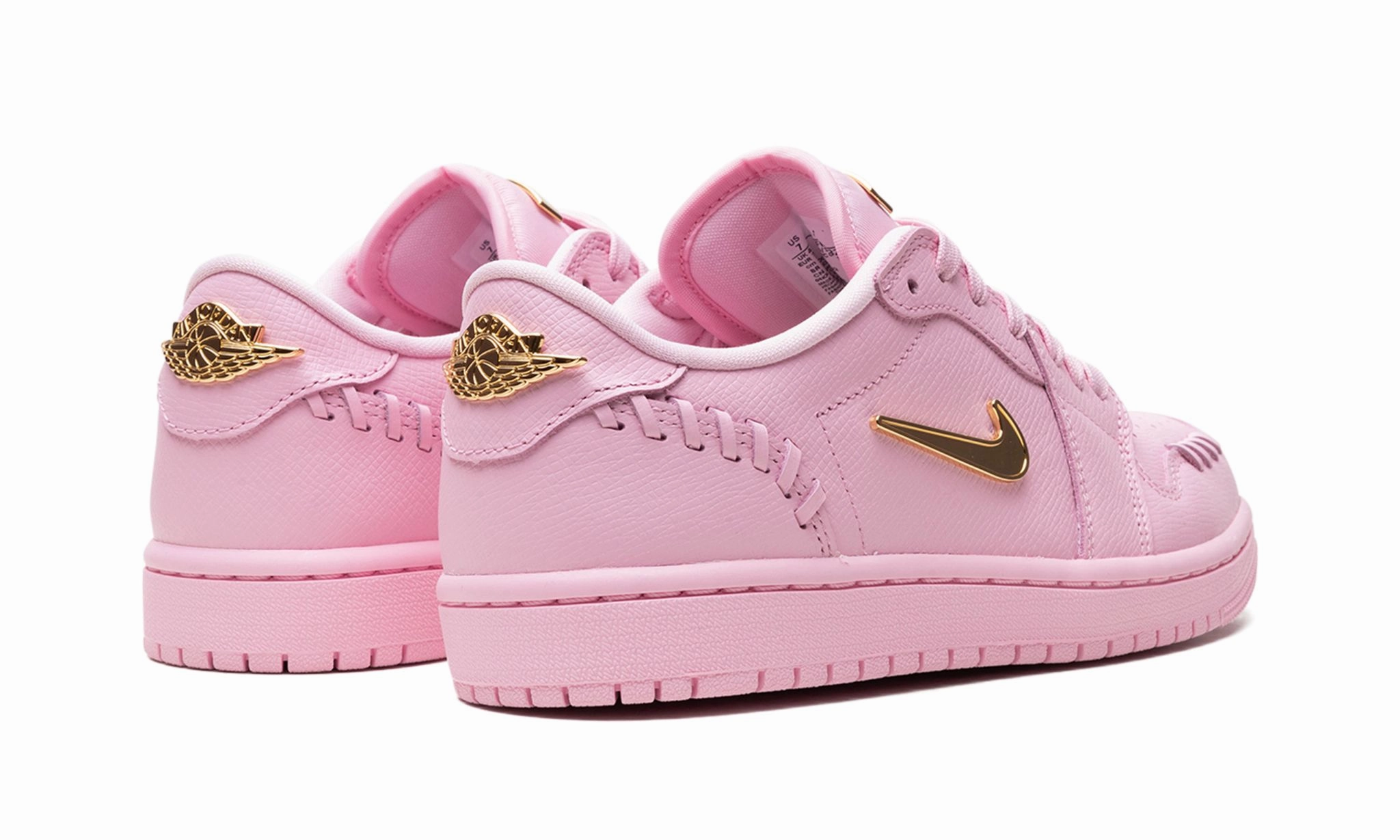 Active Step-Up Wmns Air Jordan 1 Low Method of Make 'Perfect Pink'