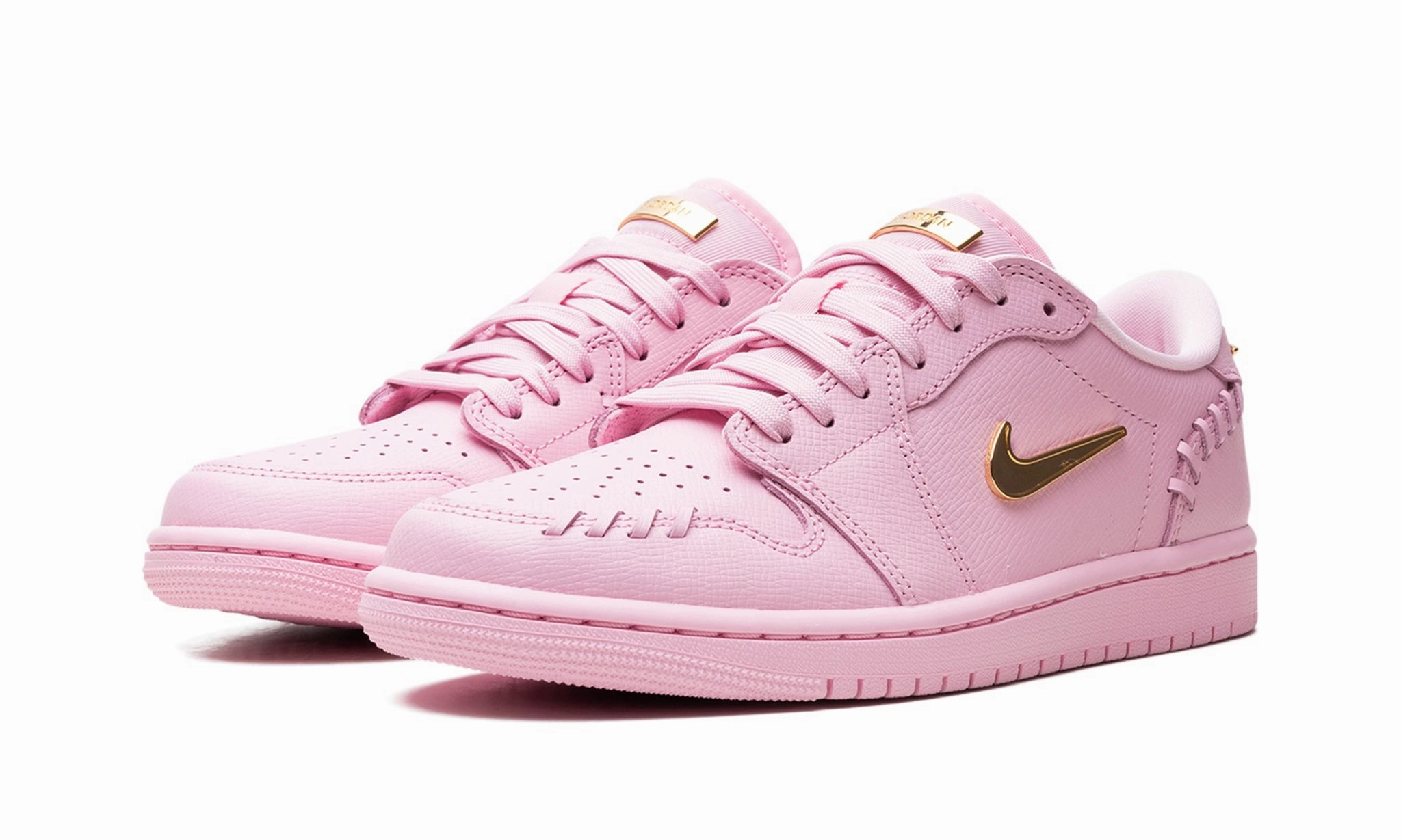 Active Step-Up Wmns Air Jordan 1 Low Method of Make 'Perfect Pink'