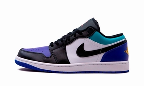 Air Jordan 1 Low Aqua Work Leisure Urban Style