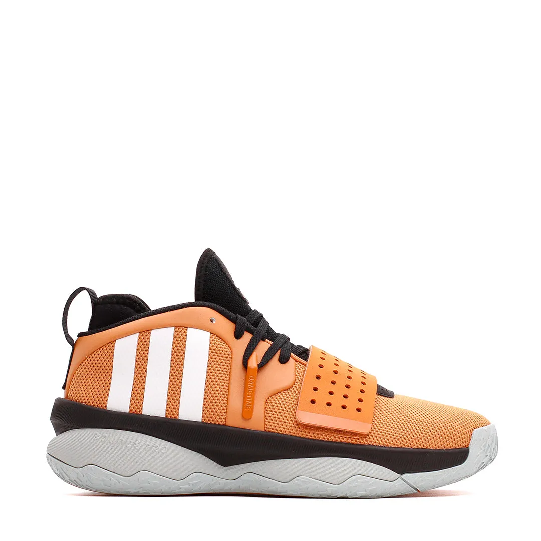 Adidas Basketball Men Dame 8 EXTPLY Hazy Copper IF1515 Quick Flex Performance Enhanced Stability