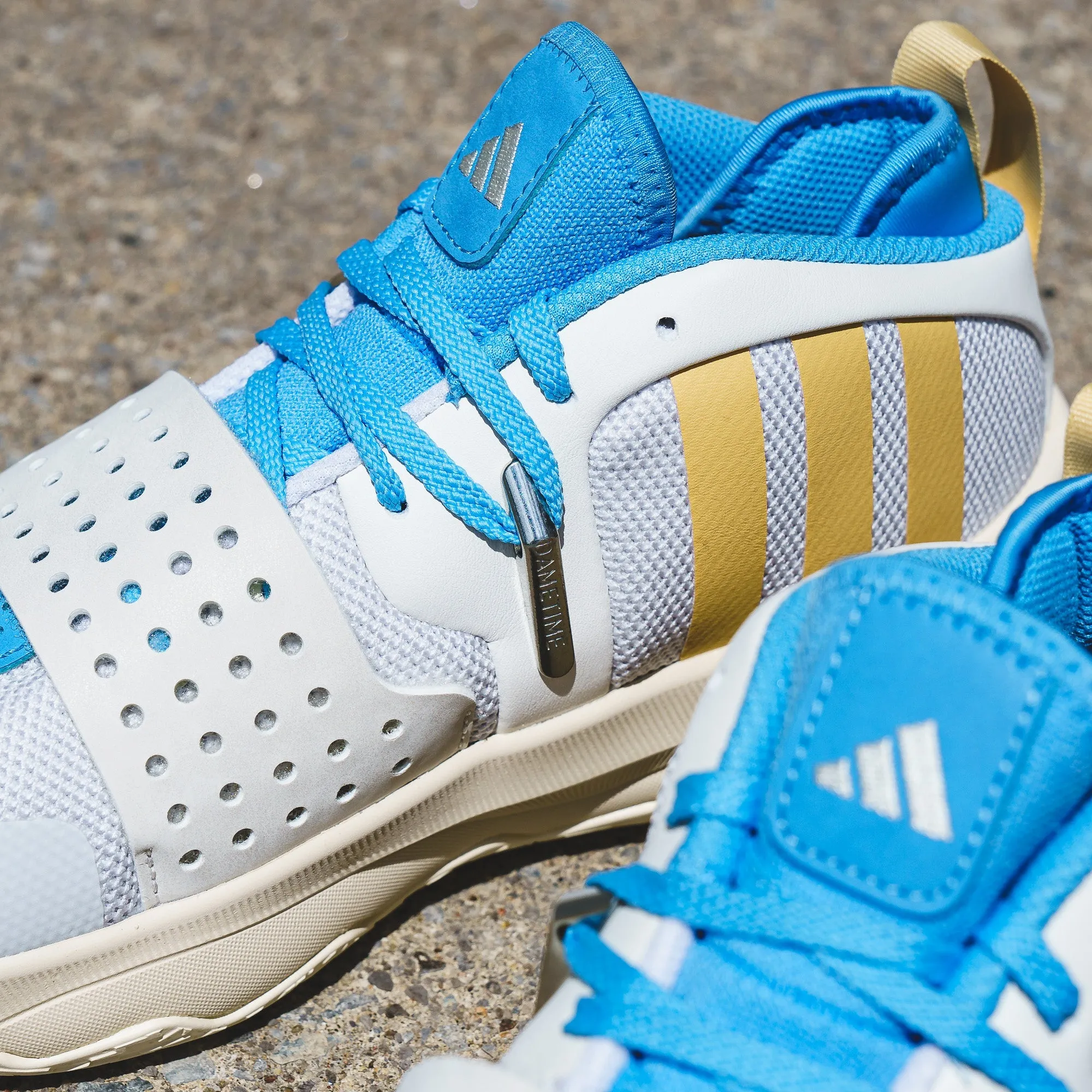 Adidas Basketball Men Dame 8 EXTPLY White IF1514 Enhanced Control