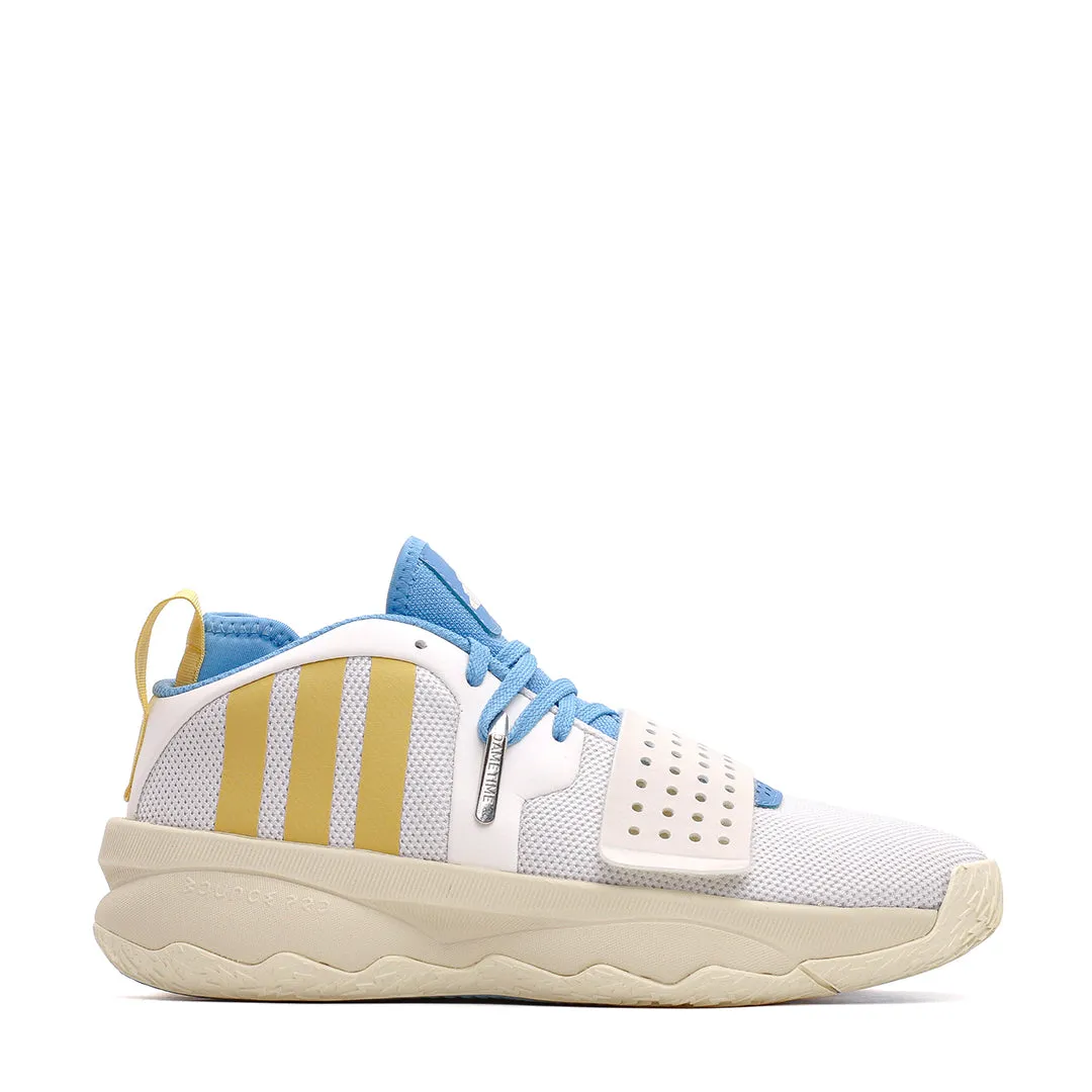 Adidas Basketball Men Dame 8 EXTPLY White IF1514 Round Toe