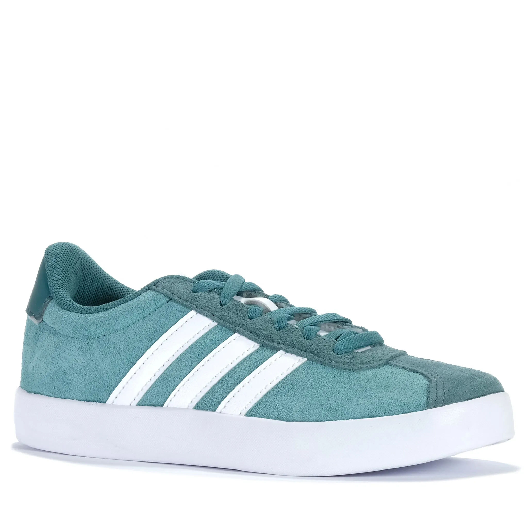 Slim performance Elevated Sole Adidas VL Court 3.0 K Kids Powder Teal
