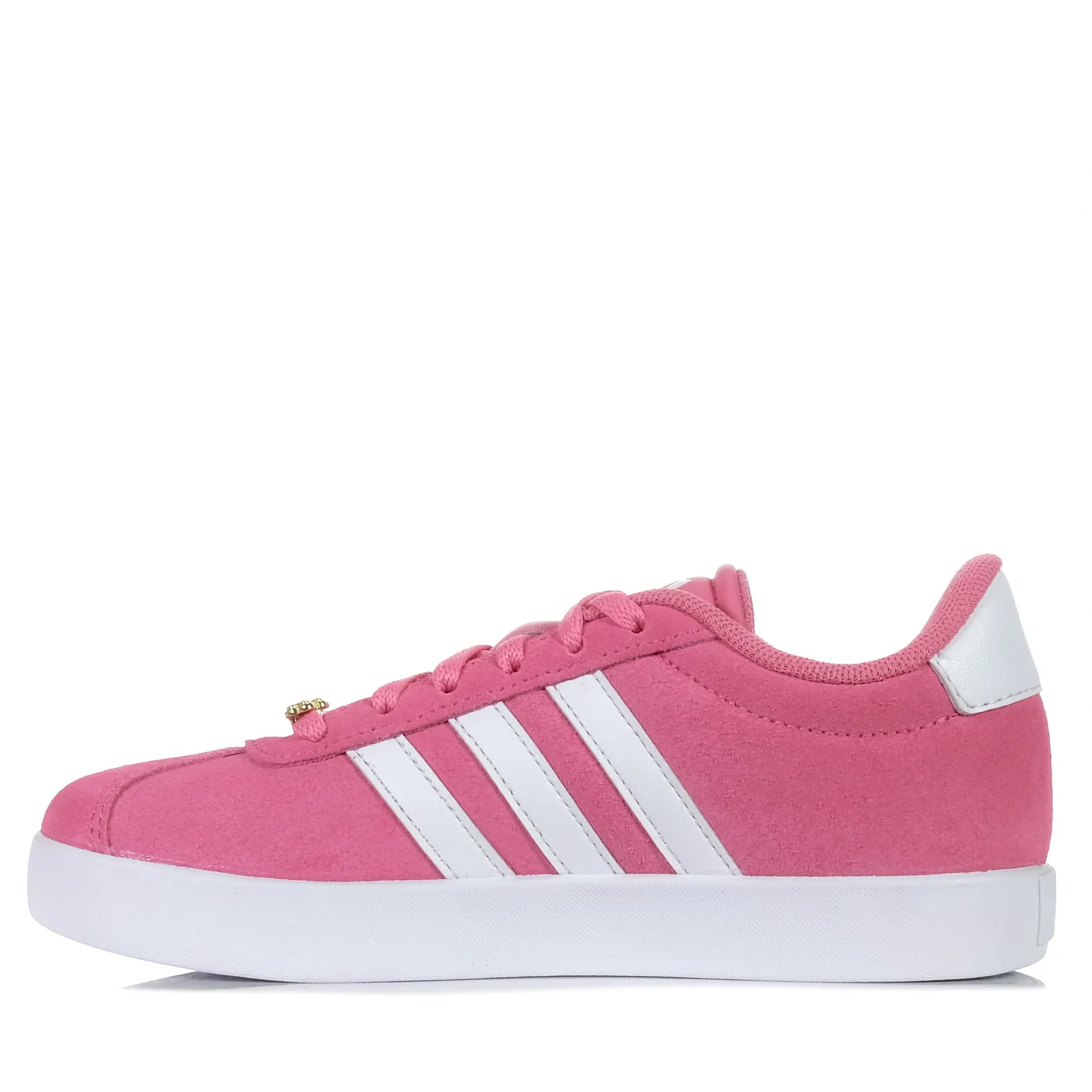 Adidas VL Court 3.0 Kids Pink/White Smooth Finish