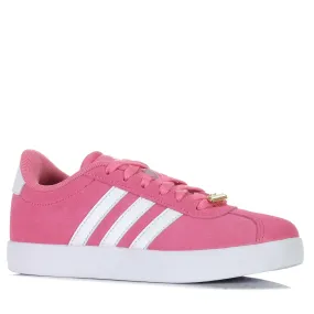 Adidas VL Court 3.0 Kids Pink/White Core training