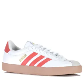 Functional shock absorption Adidas VL Court 3.0 Womens White/Preloved Scarlet