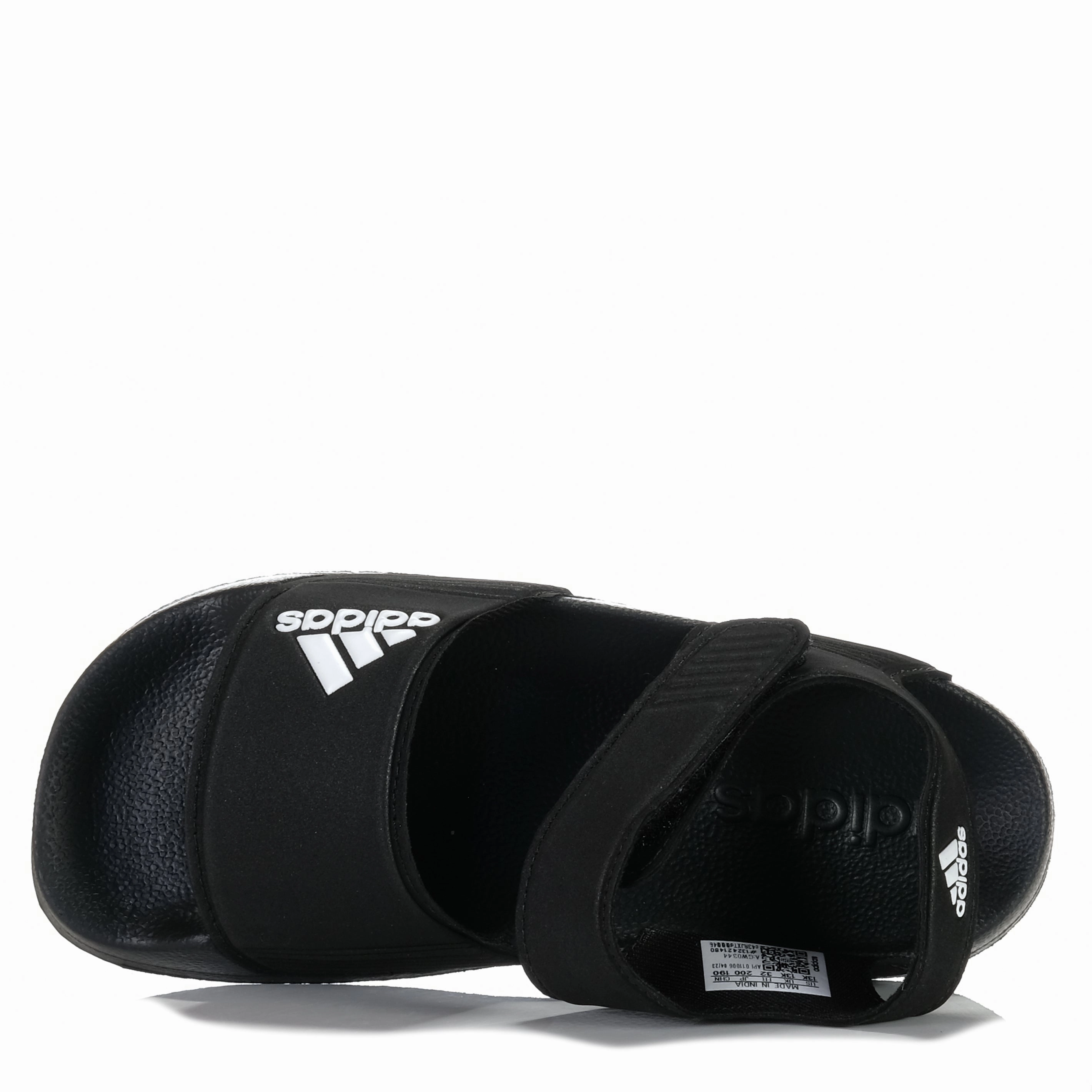 Adidas Adilette Kids Sandal Black/White High-Class Footwear