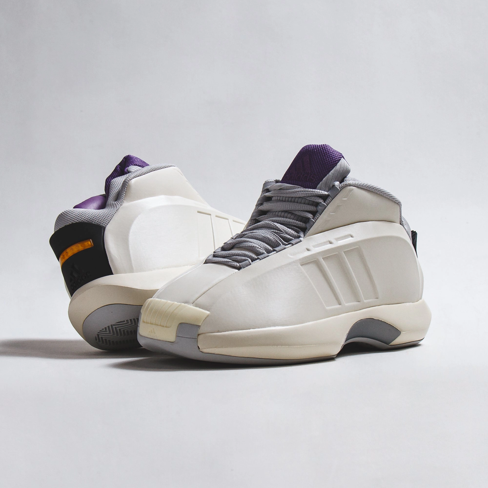 Adidas Basketball Men Crazy 1 Ivory Collegiate Purple IG3735 Supportive Fit