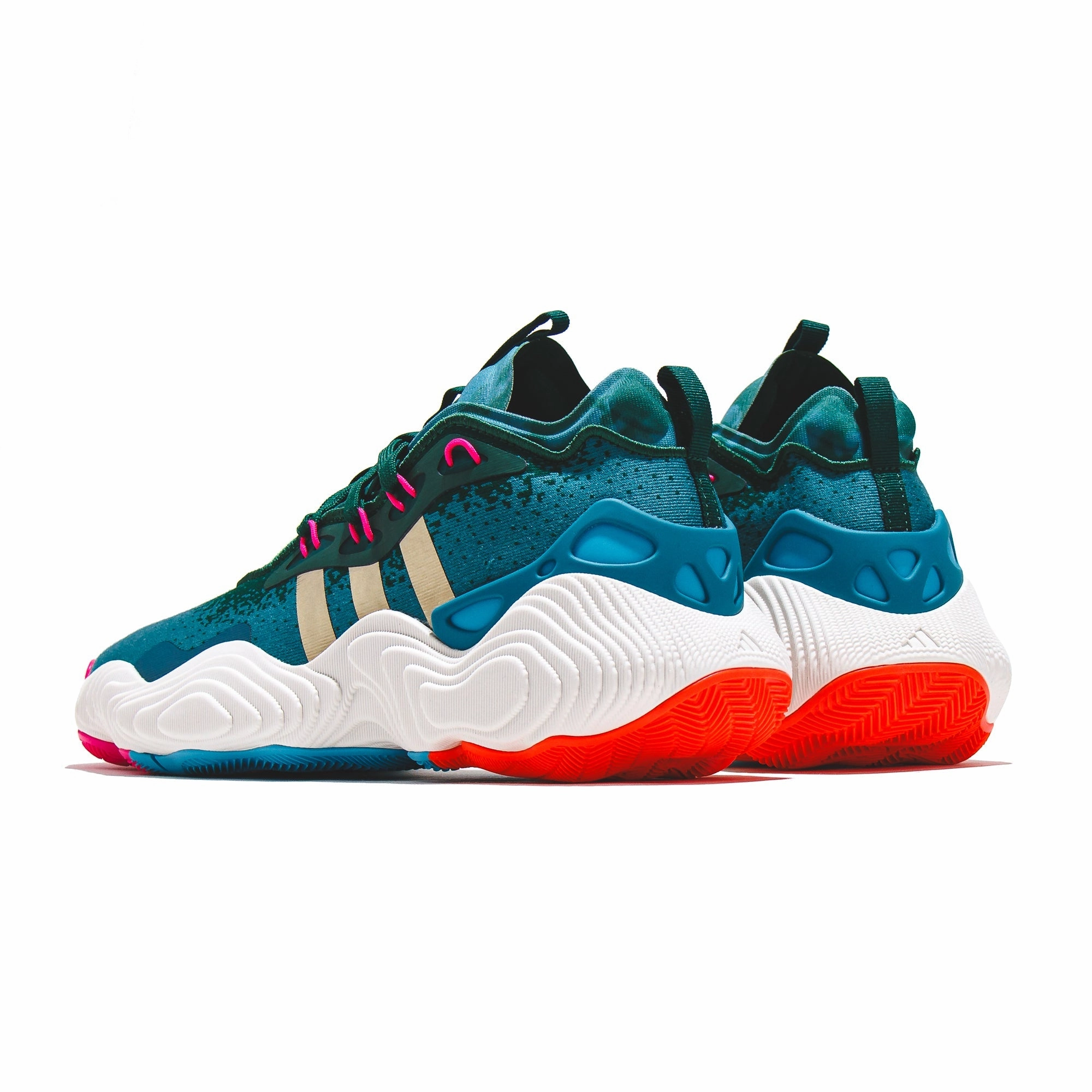 Adidas Basketball Men Trae Young 3 Green IE9301 Trendy Midsole