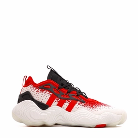 Adidas Basketball Men Trae Young 3 White Red IE2704 Superior Cushioning
