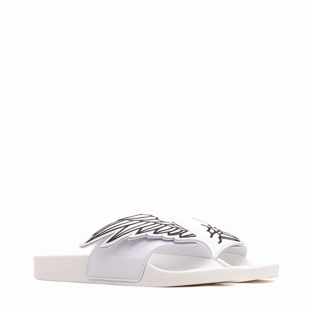 Adidas Men JS Monogram Adilette Wings Jeremy Scott White GY2505 Lightweight Design