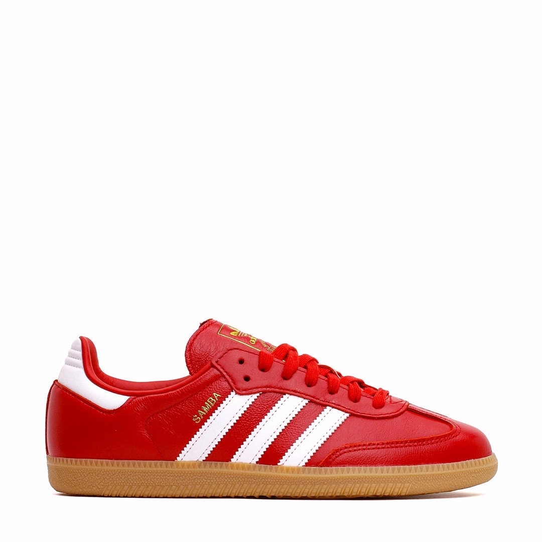 Adidas Men Samba OG Better Scarlet White JR0881 Sleek Fit