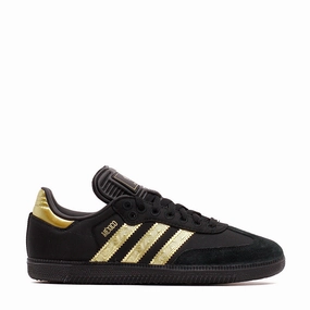 Adidas Men Samba OG Mexico Black Gold Metallic JH5656 Water Edge