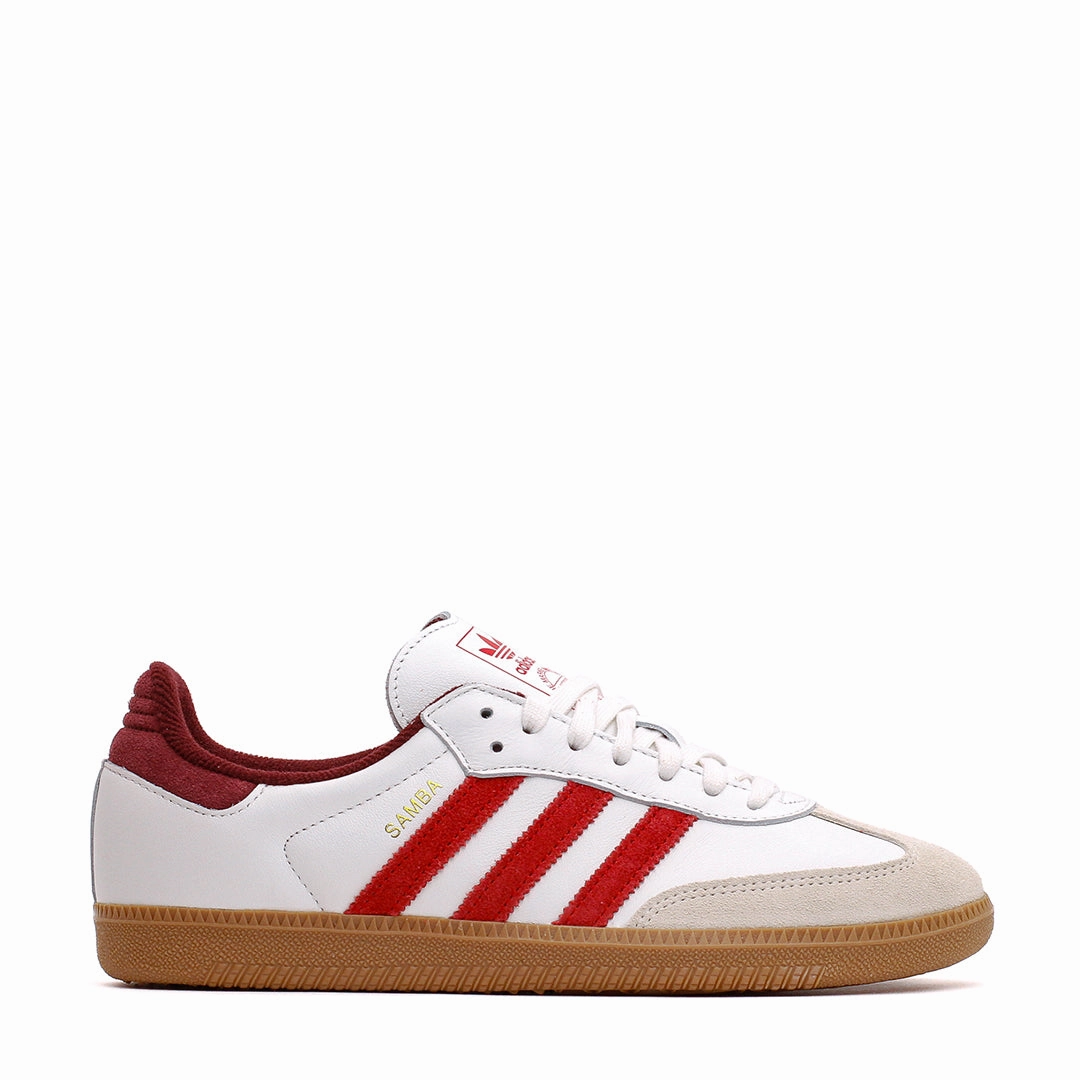 Adidas Men Samba OG White Better Scarlet JI3201 Modern Look