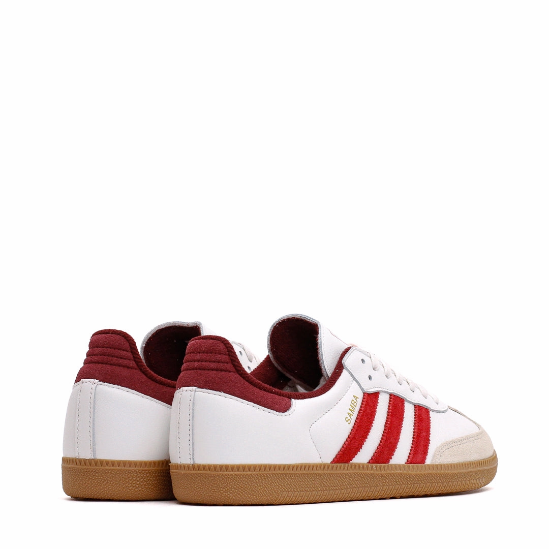 Adidas Men Samba OG White Better Scarlet JI3201 Modern Look