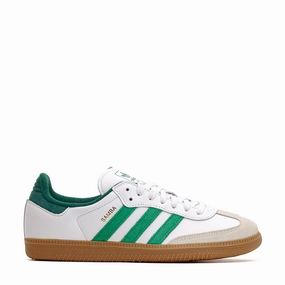 Adidas Men Samba OG White Collegiate Green JI3202 Chic Footwear Canyon Hike