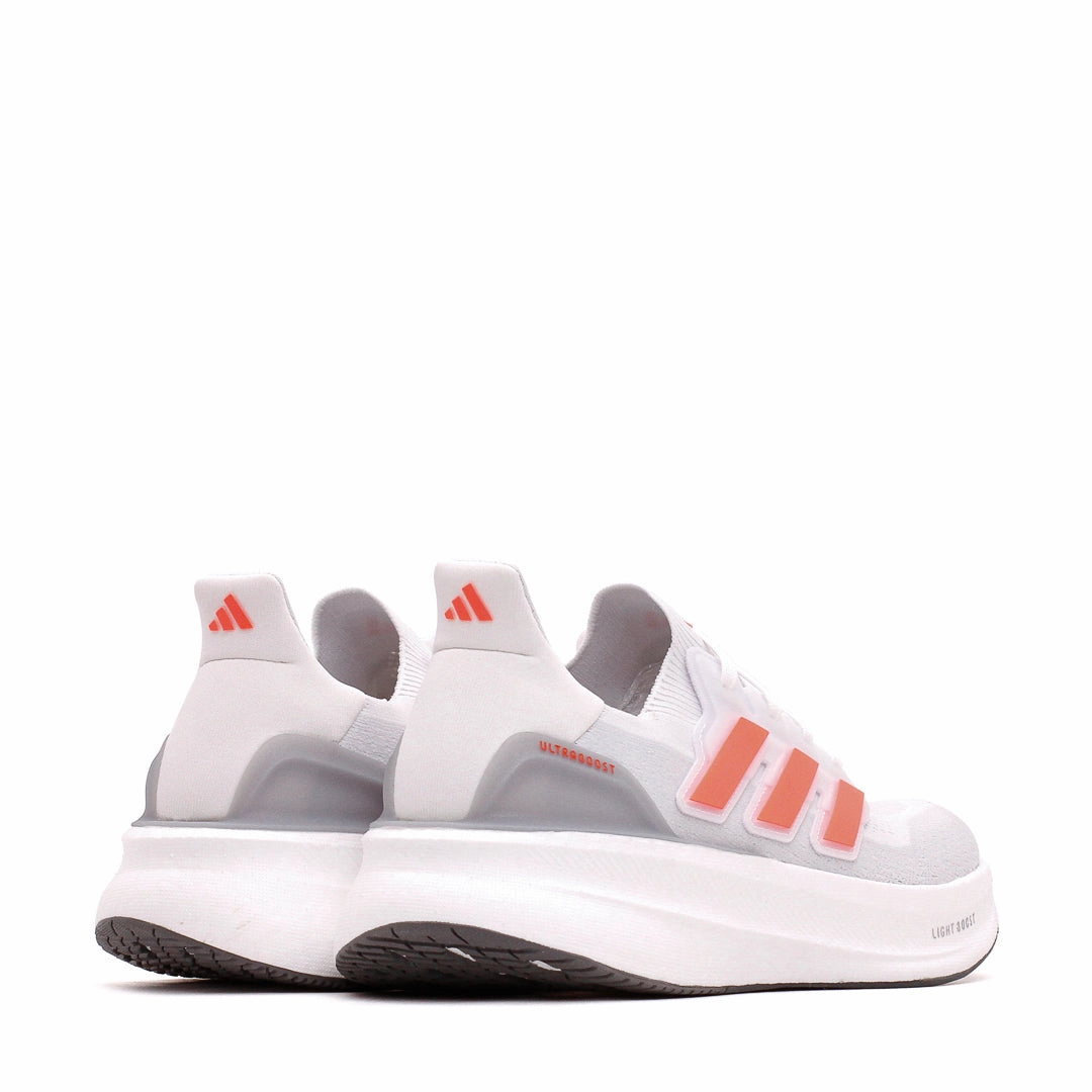 Adidas Men Ultraboost 5 White Red ID8818 Work Wear