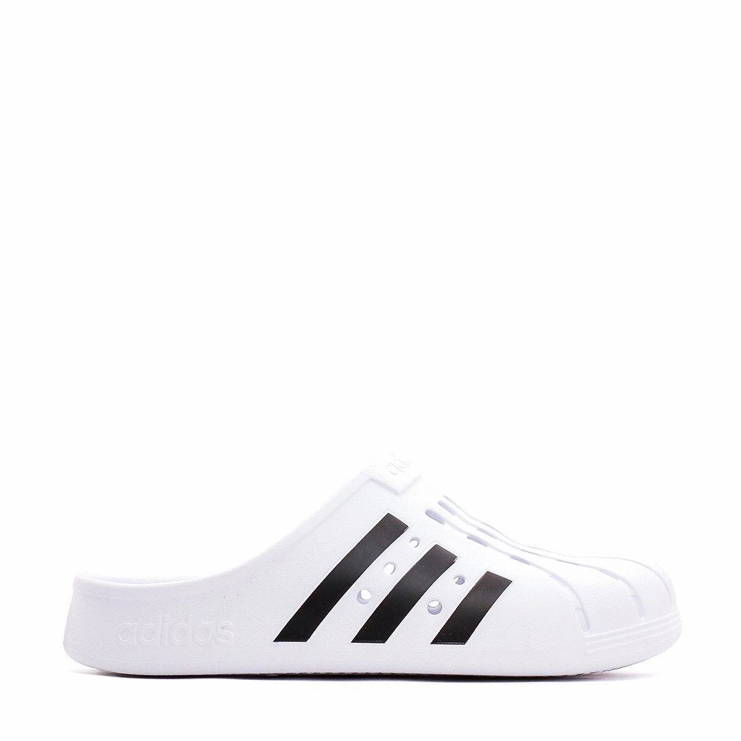Lunch Pace Adidas Originals Adilette Clog White Black FY8970