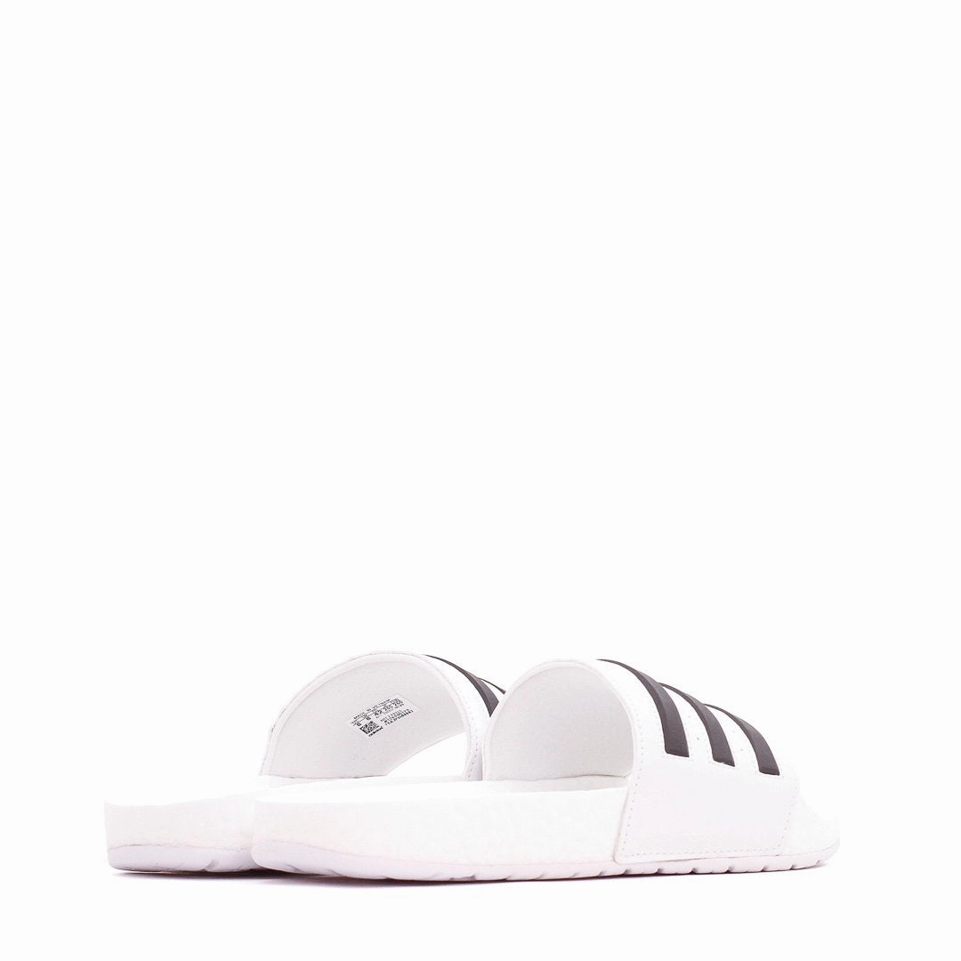 Adidas Originals Men Adilette Boost White Black FY8155 Trendy Finish