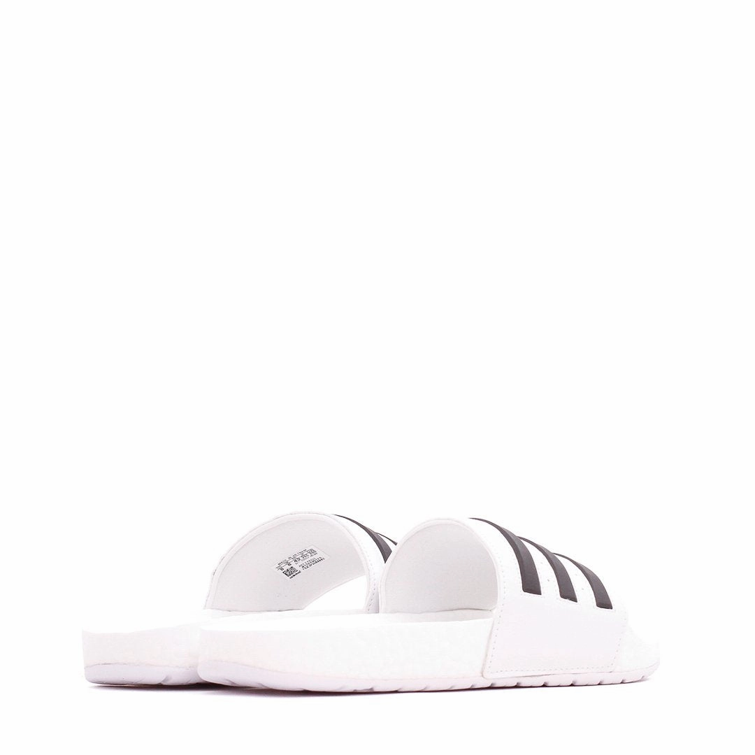 Adidas Originals Men Adilette Boost White Black FY8155 Trendy Finish