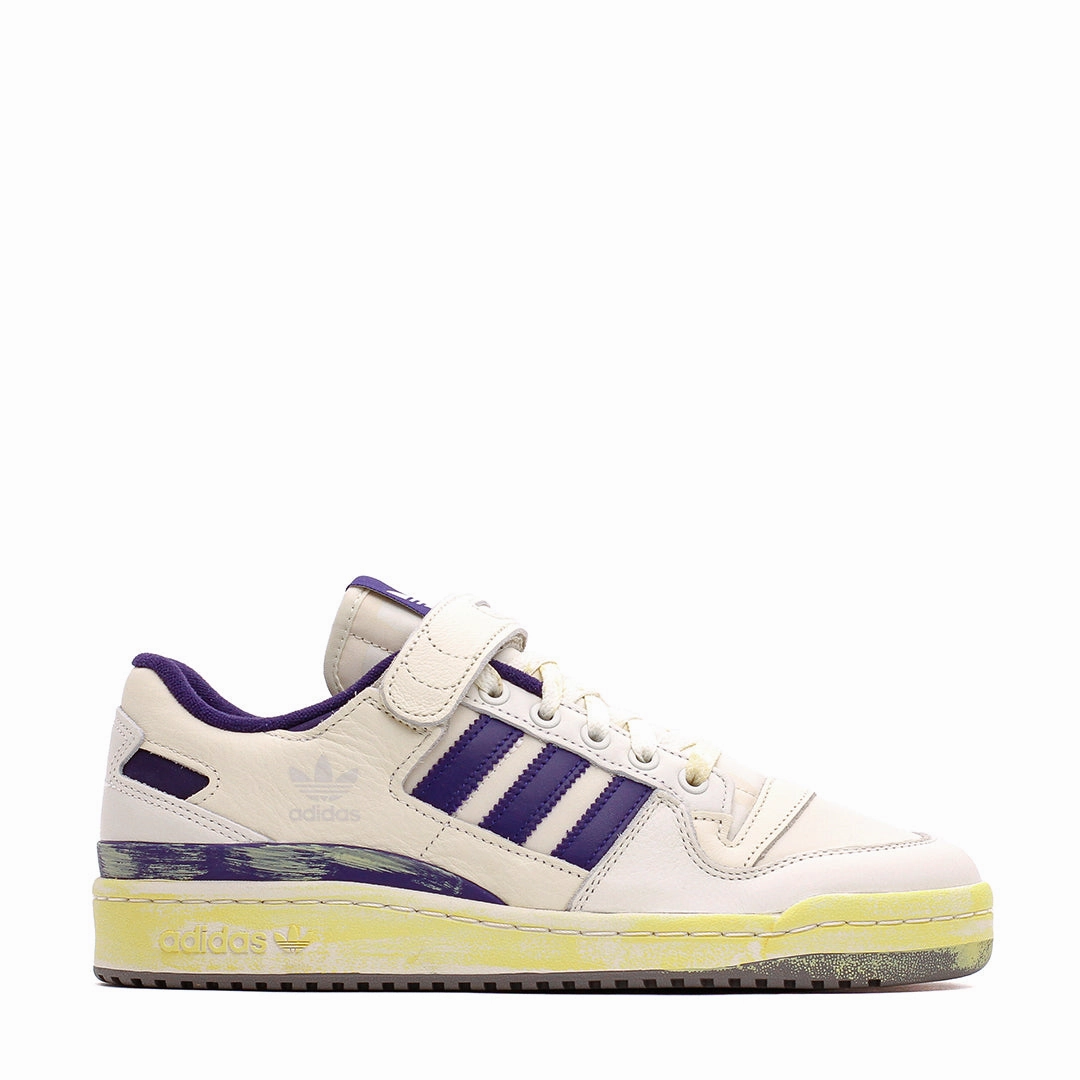 Adidas Originals Men Forum 84 Low AEC Vintage White Purple HP9542 Daily Flex-Step