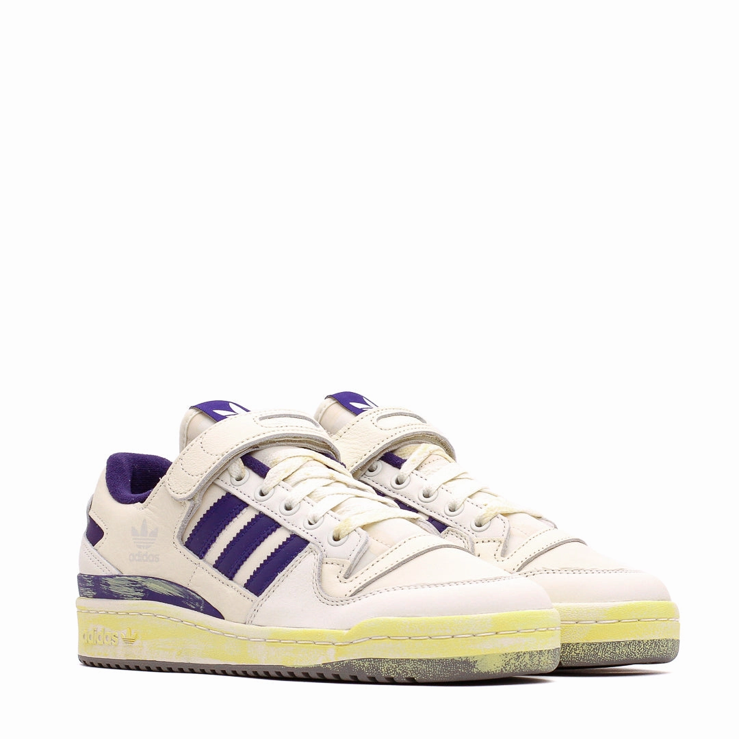 Adidas Originals Men Forum 84 Low AEC Vintage White Purple HP9542 Daily Flex-Step