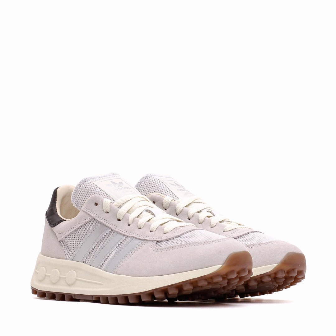 Adidas Originals Men LA Trainer Lux Silver White IE6478 Flexible Base