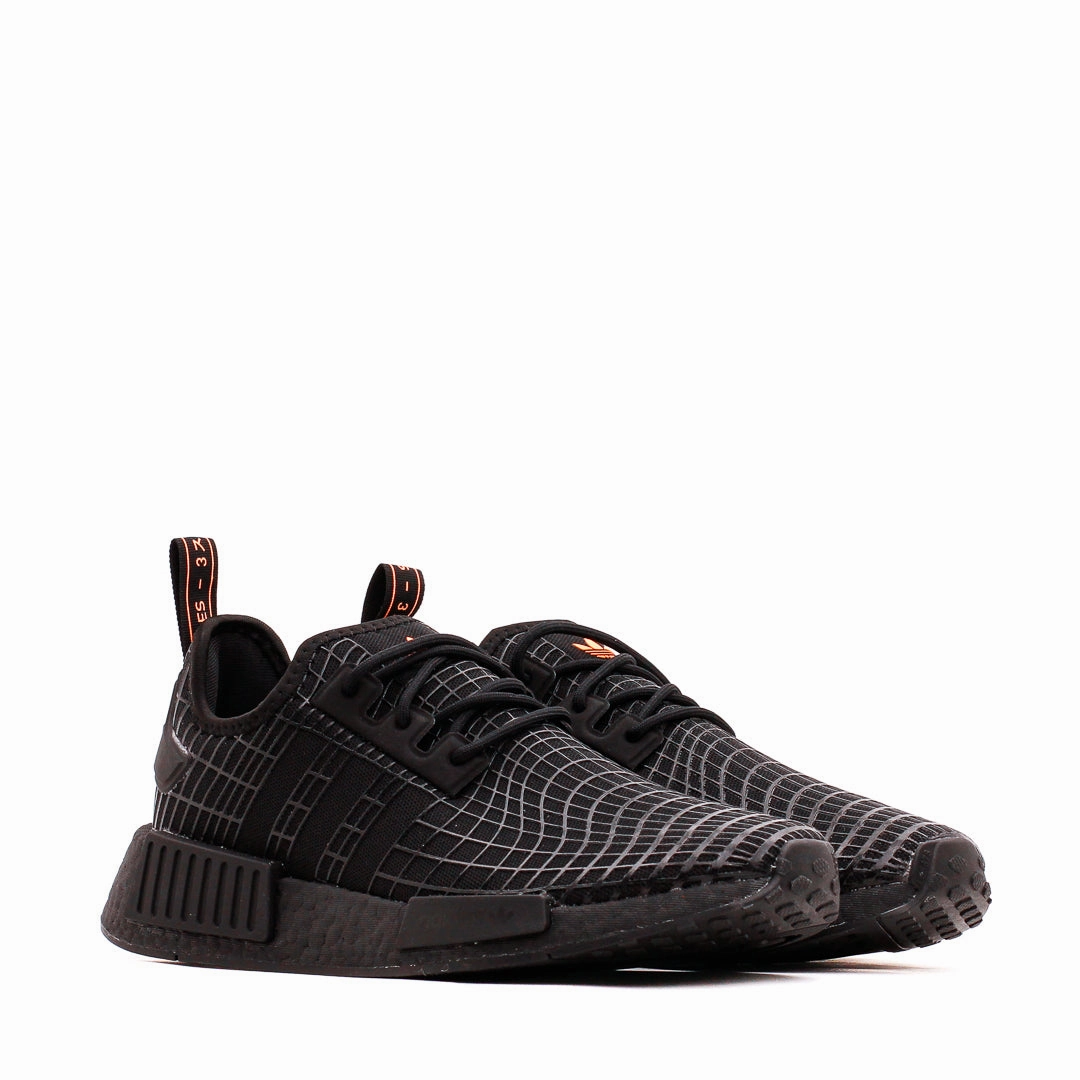 Adidas Originals Men NMD R1 Boost Black GX9529 Seamless Fit