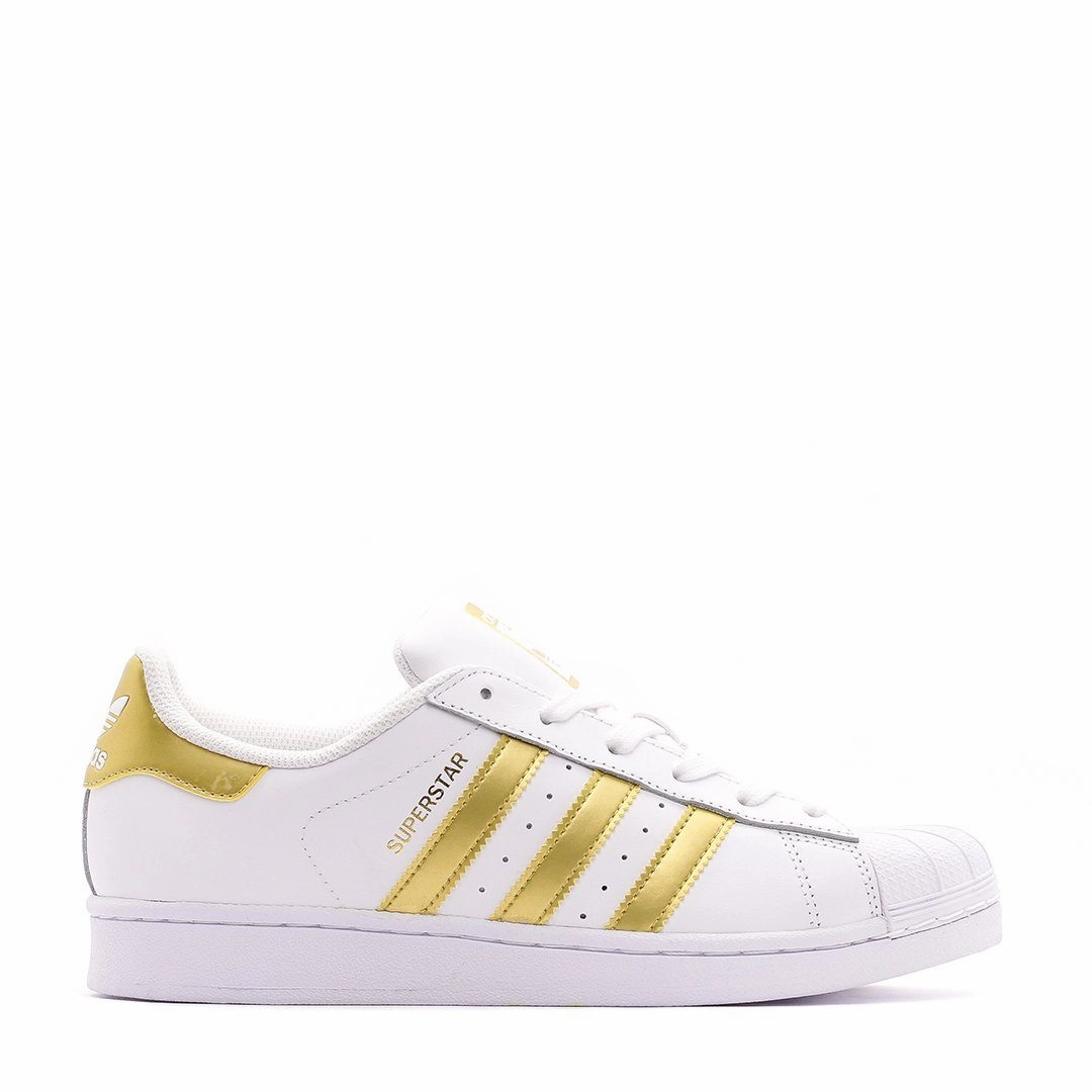 Adidas Originals Superstar Junior White Gold BB2870 Sleek Construction