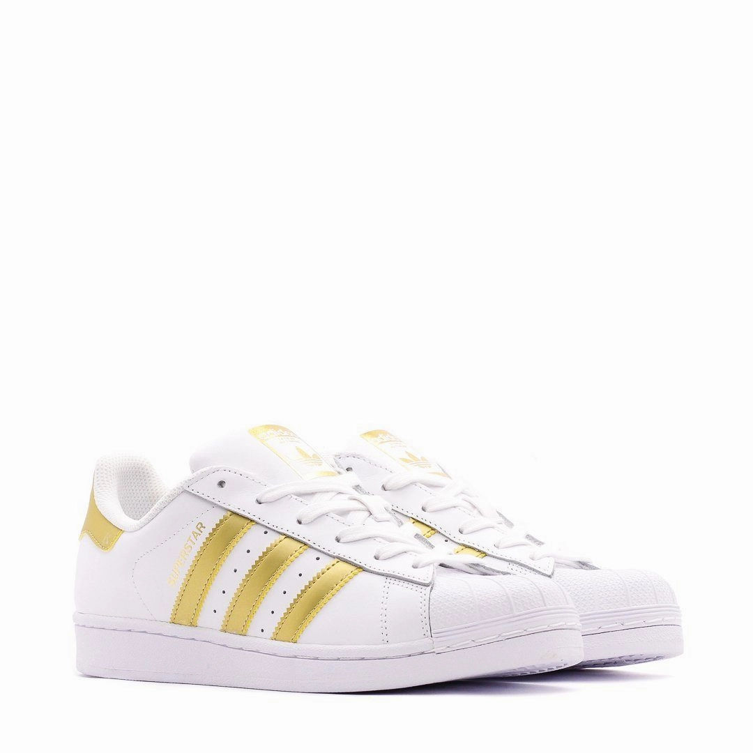 Adidas Originals Superstar Junior White Gold BB2870 Sleek Construction