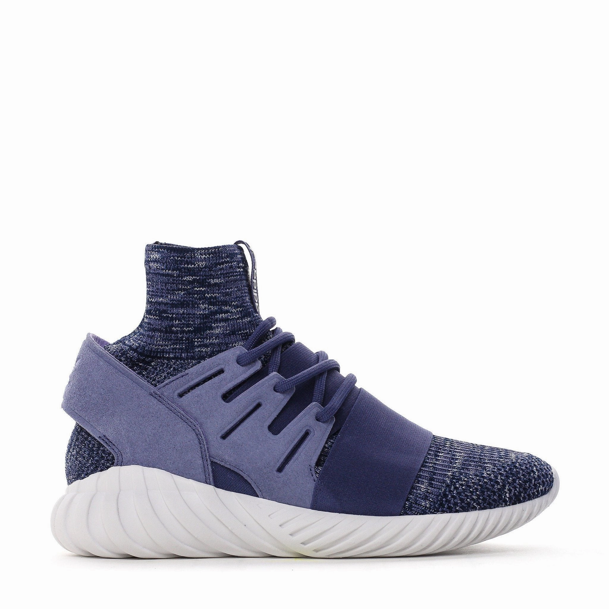 Adidas Originals Tubular Doom PK Primeknit Glow In The Dark Purple Navy BB2393 Elegant Finish Boutique Mood