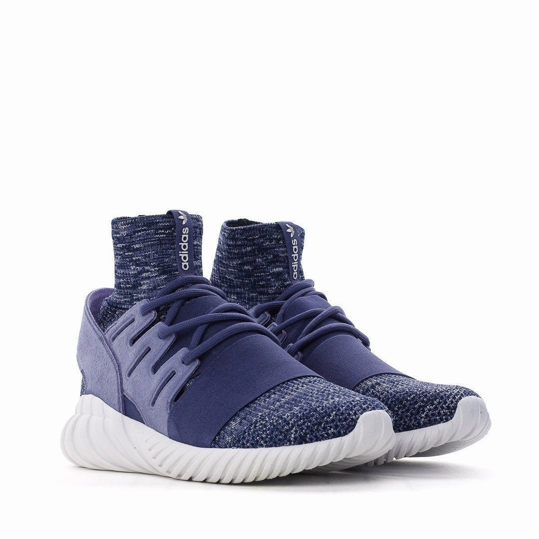 Adidas Originals Tubular Doom PK Primeknit Glow In The Dark Purple Navy BB2393 Light cushion
