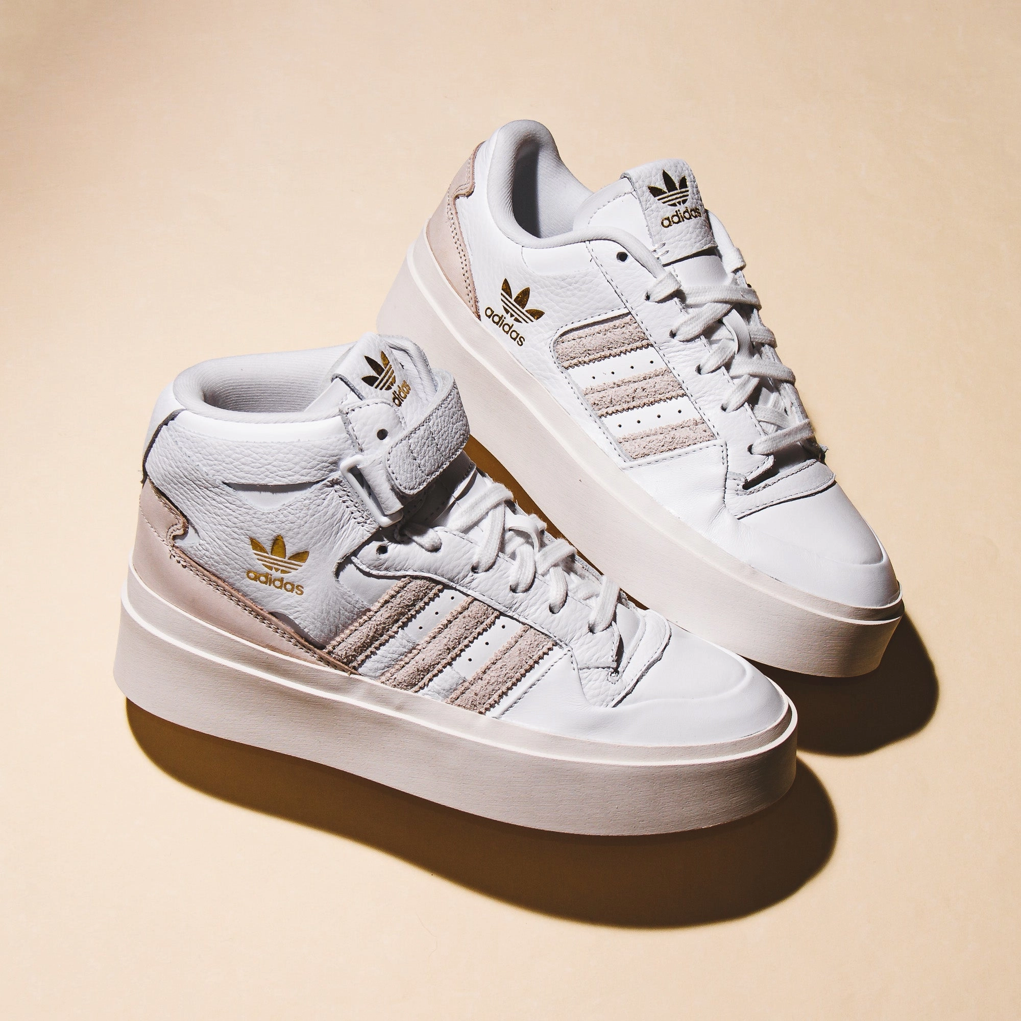 Adidas Originals Women Forum Bonega Mid White GZ4293 Comfort Trail