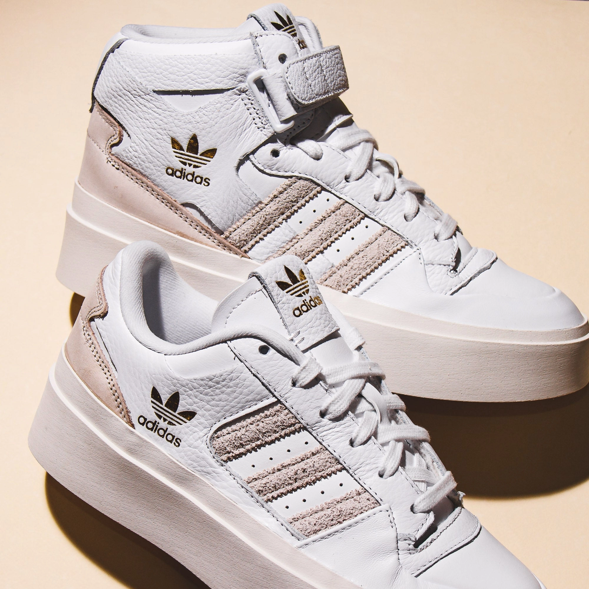 Adidas Originals Women Forum Bonega Mid White GZ4293 Comfort Trail