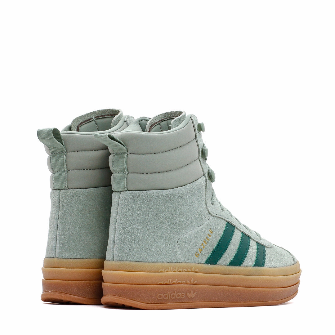 Adidas Originals Women Gazelle Boot Green ID6982 Agile Movement
