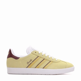 Tread Pattern Snug Fit Design Adidas Originals Women Gazelle Yellow IE0443