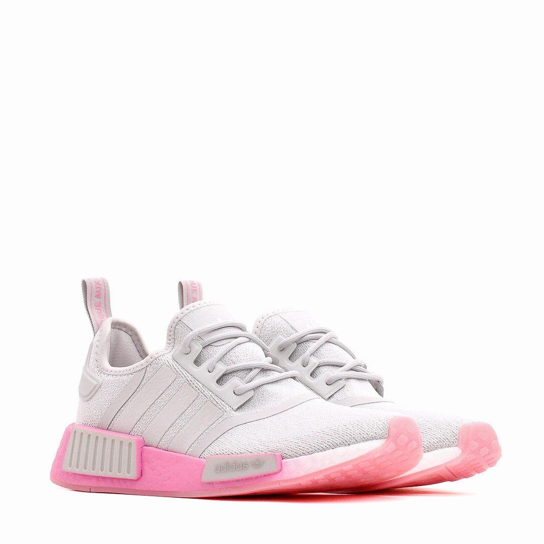 Adidas Originals Women NMD R1 Grey Pink GW9462 molded