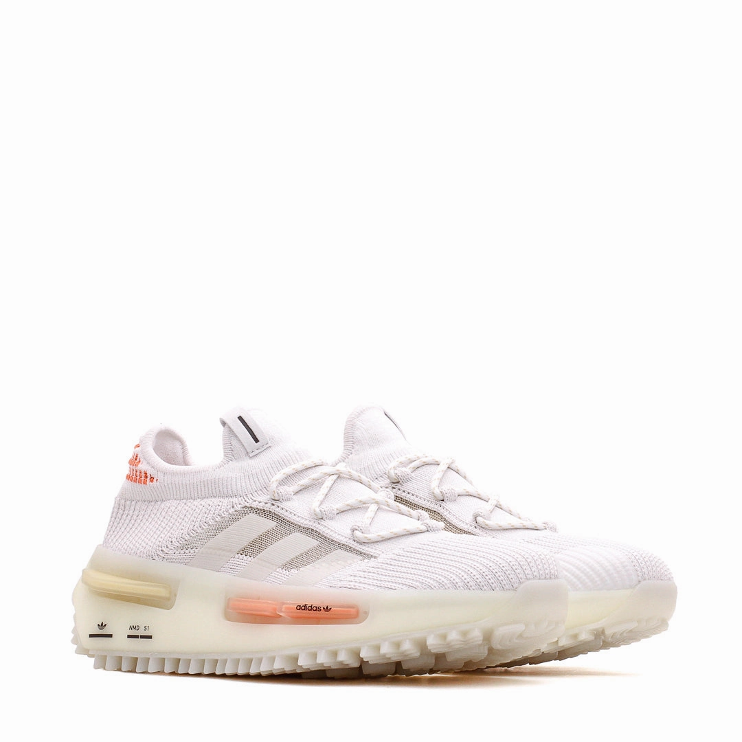 Adidas Originals Women NMD S1 Boost White HQ4465 Office Appropriate