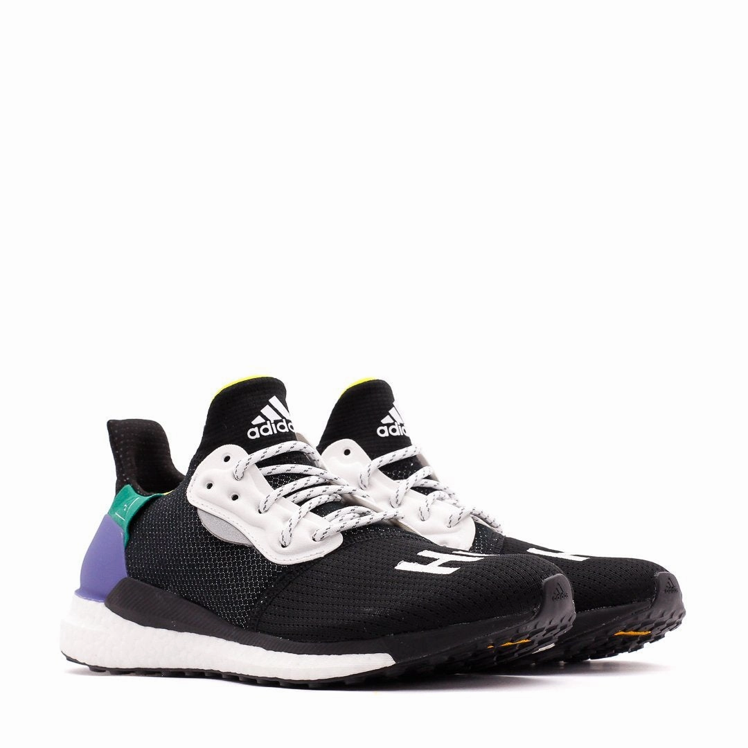 Adidas Originals x Pharrell Williams Solar HU Glide Boost Black BB8041 Premium Cushion