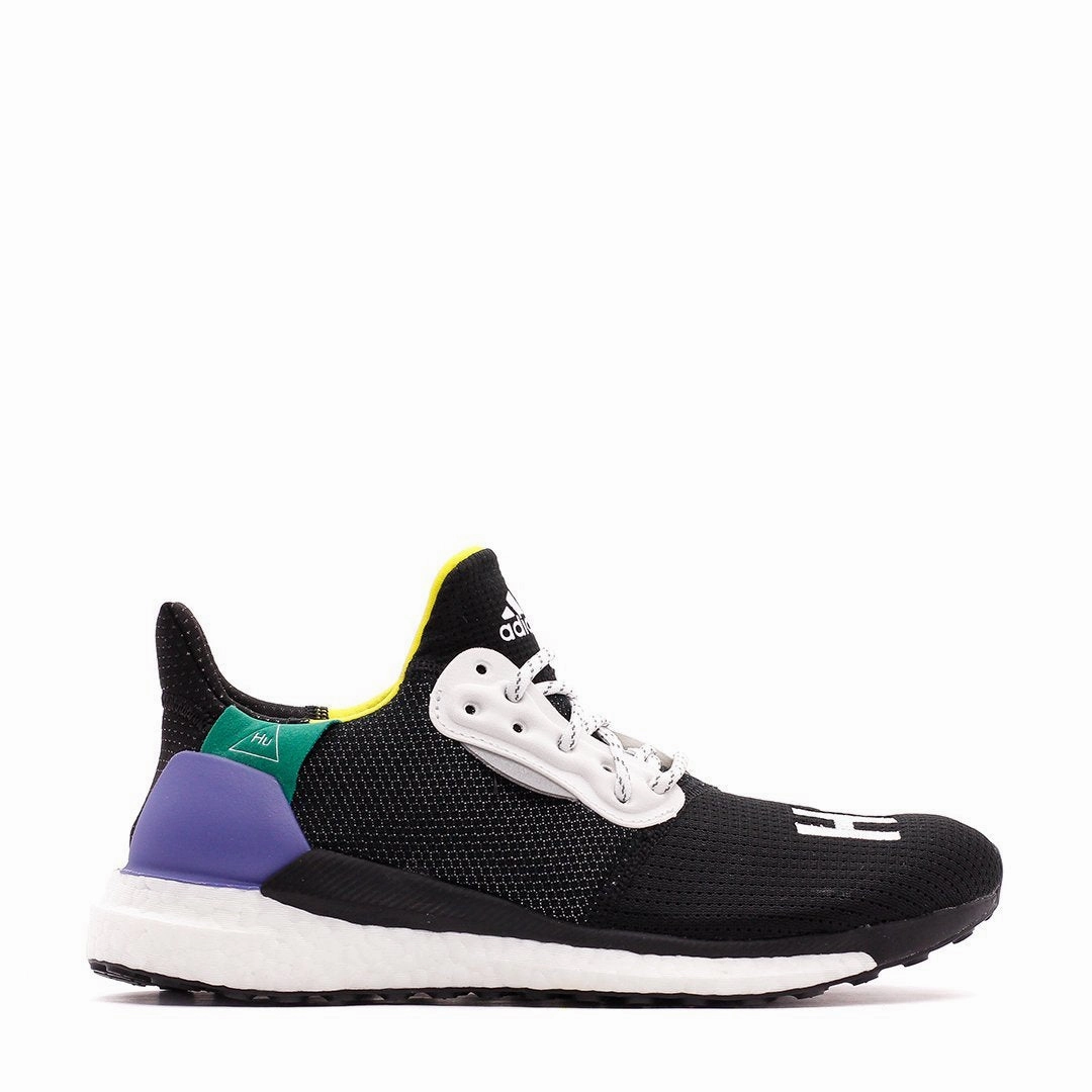 Adidas Originals x Pharrell Williams Solar HU Glide Boost Black BB8041 Premium Cushion