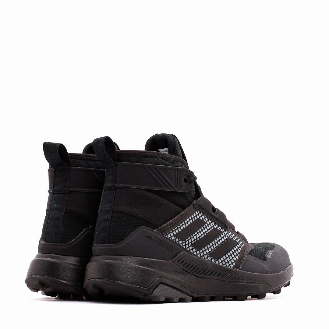 Adidas Outdoor Men Terrex Trailmaker Mid Gore-Tex GTX Black Core FY2229 Comfort Grip